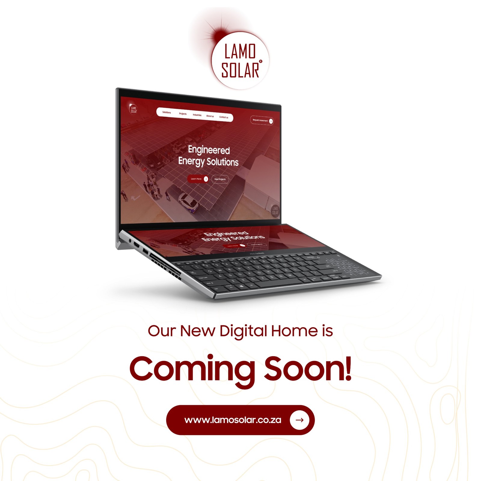 Lamo Solar. Our new digital home is coming soon. www.lamosolar.co.za